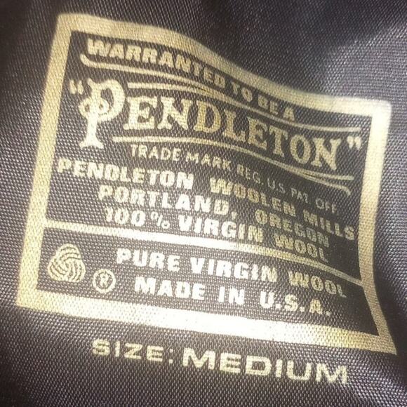 Vintage Pendleton Plaid Virgin Wool Hat Newsboy Medium - Picture 3 of 3